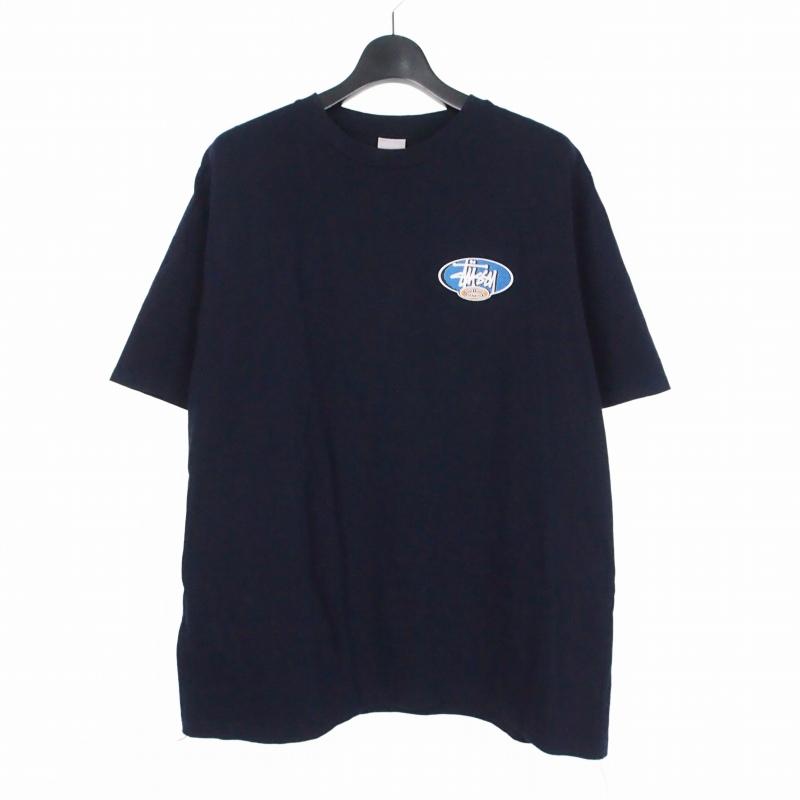 STUSSY（ステューシー） STUSSY USA製 90's 銀タグ ロゴプリント T