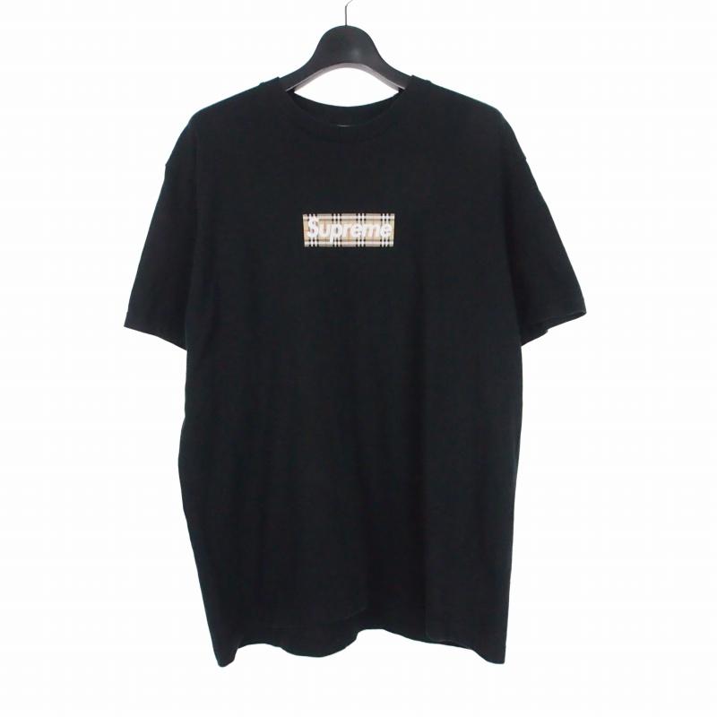 supreme burberry シュプリーム バーバリー ボックス Tシャツ Supreme（シュプリーム） × バーバリー Burberry 22SS Box Logo Tee