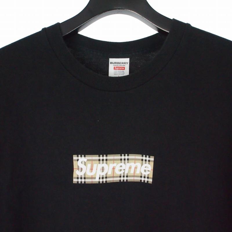 Supreme（シュプリーム） × バーバリー Burberry 22SS Box Logo Tee