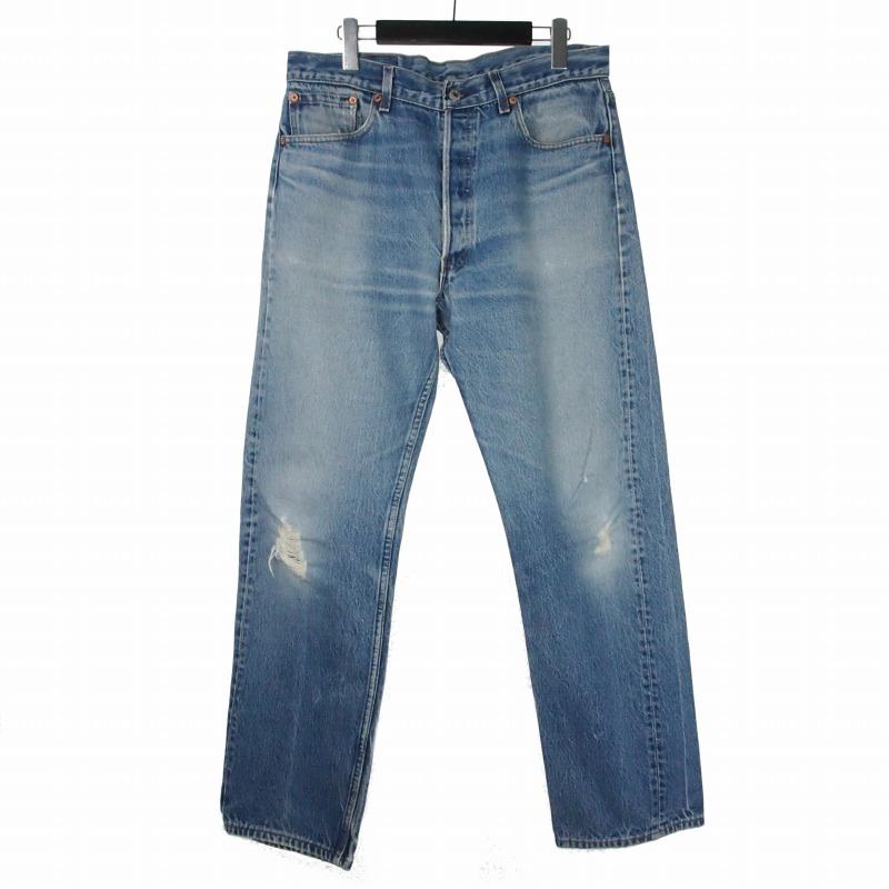 Levi's USA517W40 L34 ダメージ加工 Levi's（リーバイス） Levi's 544 ダメージ加工 テーパードデニム