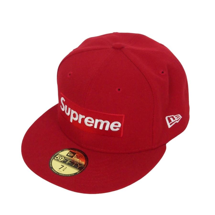 シュプリーム supreme 赤 キャップ 帽子 Supreme（シュプリーム） × ニューエラ New Era キャップ ボックスロゴ