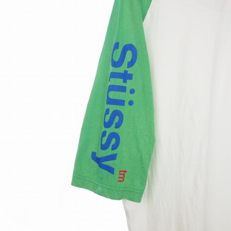 STUSSY（ステューシー） オールドステューシー 90s ラグラン プリント 