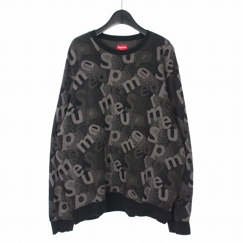 Supreme（シュプリーム） SUPREME 19AW Scatter Text Crewneck ス 