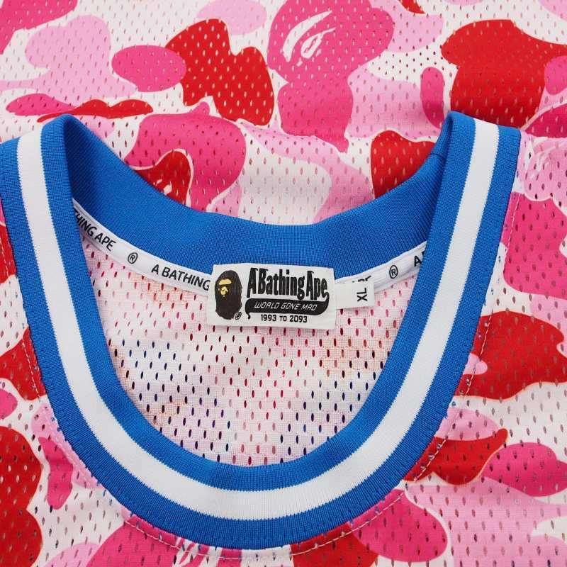 アベイシングエイプ  001CSF801008X カモフラ柄ノースリーブメッシュタンクトップ メンズ XXL A BATHING APE（アベイシングエイプ） カモフラ柄ノースリーブメッシュ