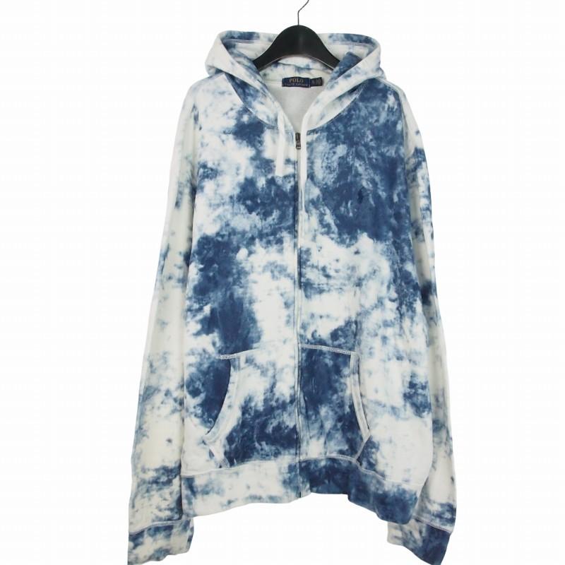 ポロ ラルフローレン POLO RALPH LAUREN タイダイ 染め ジップパーカ