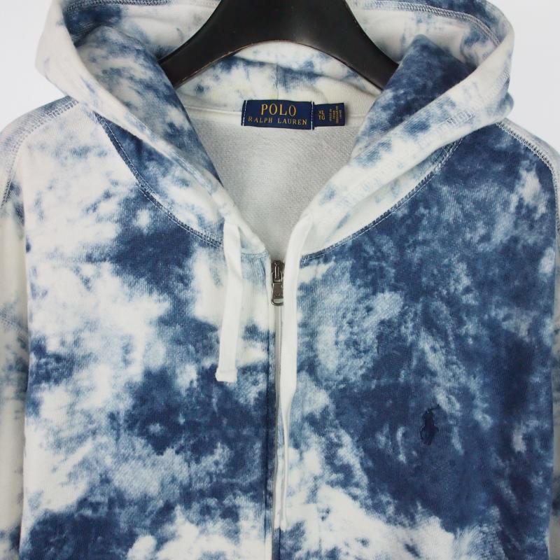 ポロ ラルフローレン POLO RALPH LAUREN タイダイ 染め ジップパーカ