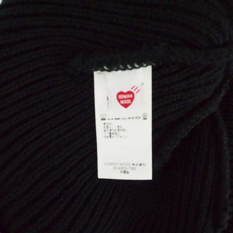 完売 新品未使用 HUMAN MADE CLASSIC BEANIE ブラック ヒューマンメイド HUMAN MADE CLASSIC BEANIE クラシック ビーニー