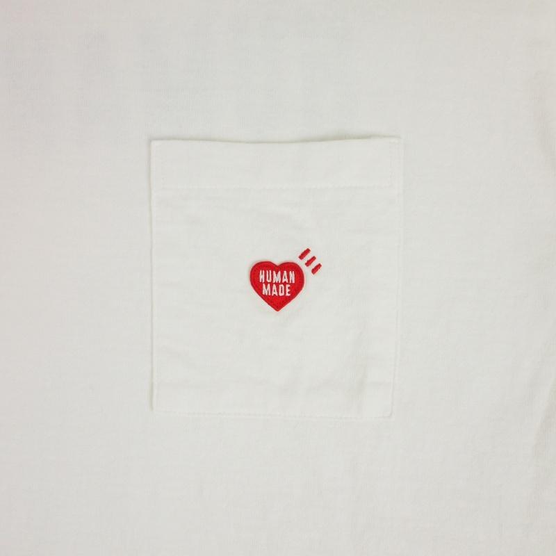 ヒューマンメイド HUMAN MADE HEART POCKET T-SHIRT ハート ポケット T