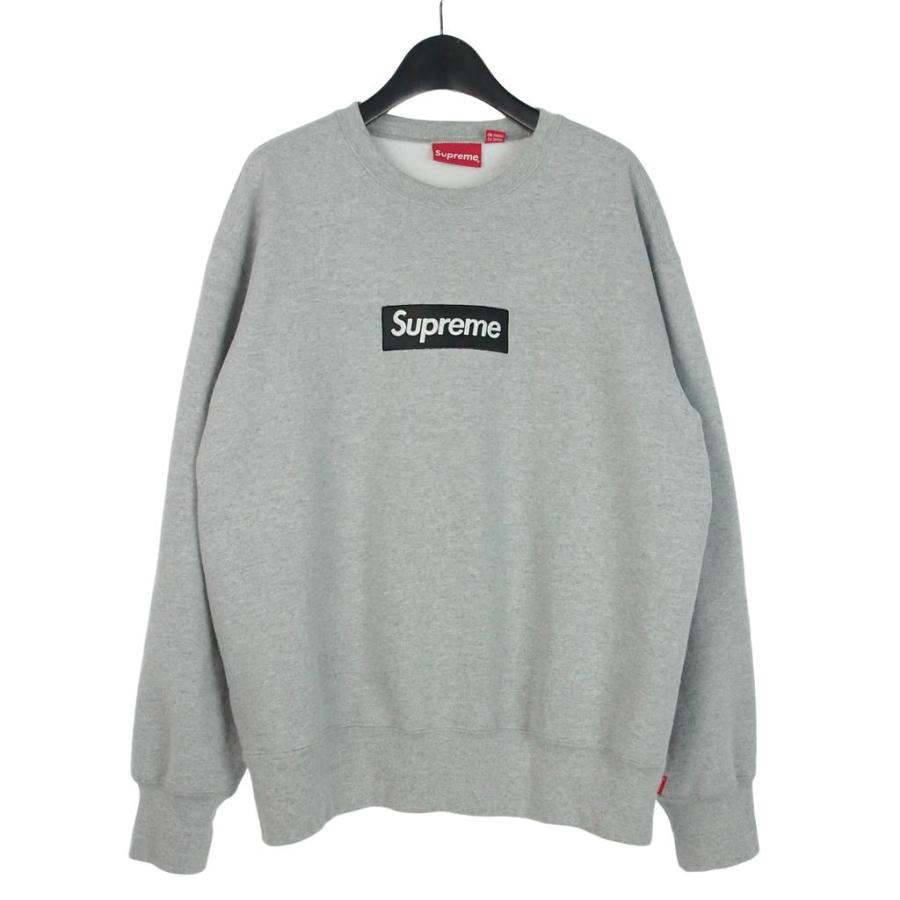 k*i様 新品 22FW Supreme ボックスロゴクルーネック グレー Supreme（シュプリーム） SUPREME 22FW Box Logo Crewneck ボックス