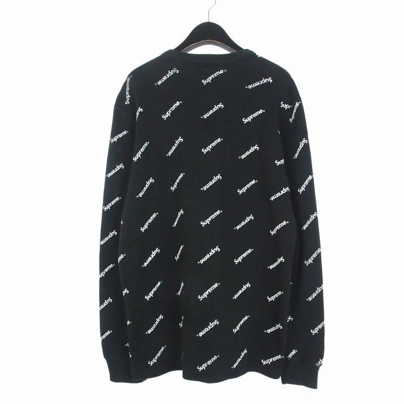 Supreme（シュプリーム） SUPREME 15AW Logo Waffle Thermal ロゴ