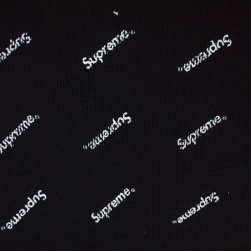 Supreme（シュプリーム） SUPREME 15AW Logo Waffle Thermal ロゴ