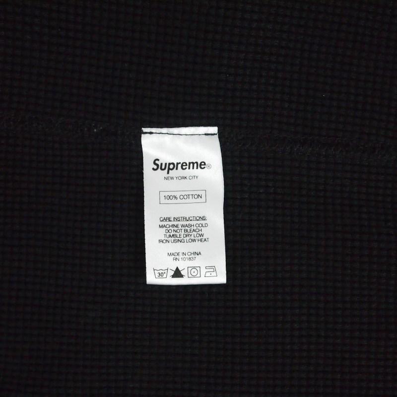 Supreme（シュプリーム） SUPREME 15AW Logo Waffle Thermal ロゴ