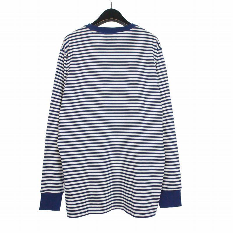 Supreme 15AW ストライプ 長袖カットソー Sサイズ Supreme（シュプリーム） SUPREME 15AW Striped Logo L/S Top