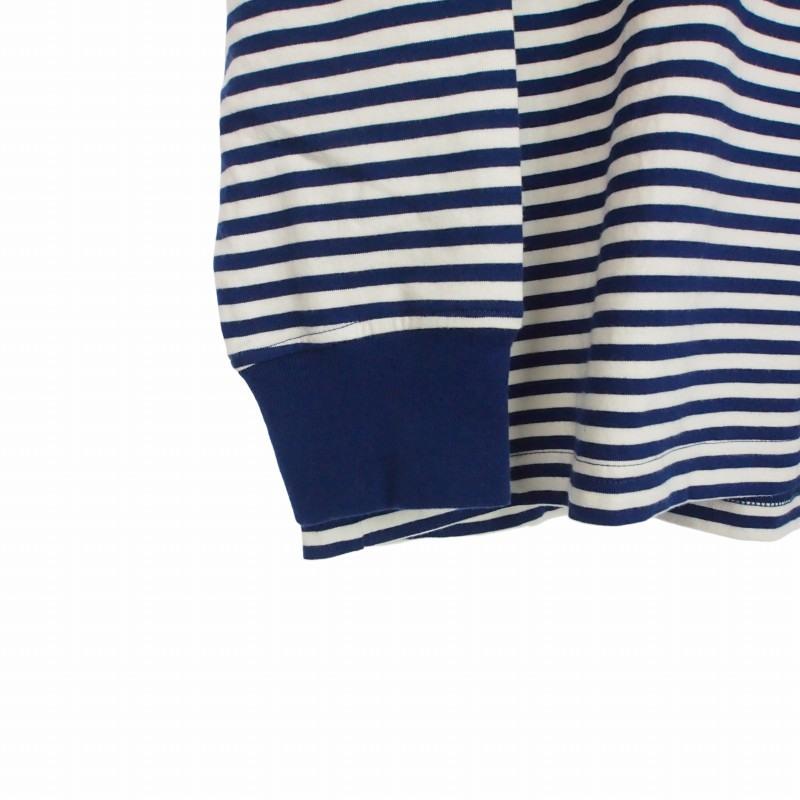 Supreme 15AW ストライプ 長袖カットソー Sサイズ Supreme（シュプリーム） SUPREME 15AW Striped Logo L/S Top