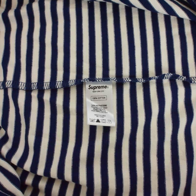 Supreme（シュプリーム） SUPREME 15AW Striped Logo L/S Top