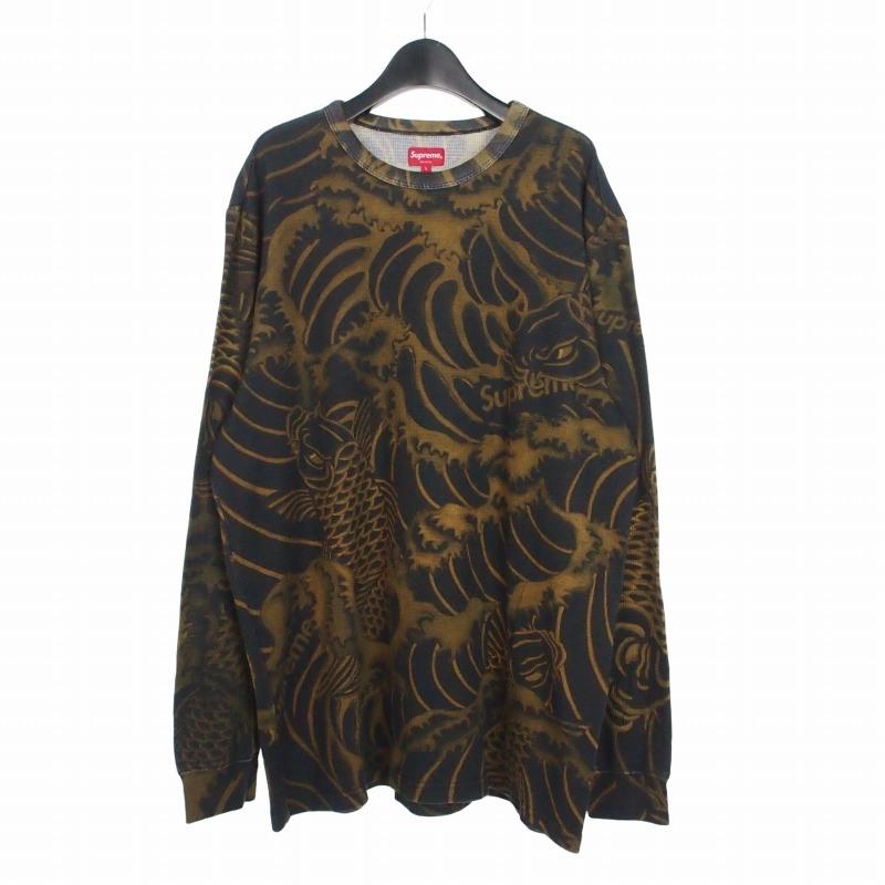 Supreme（シュプリーム） SUPREME 20SS Waves L/S Top 和柄 サーマル