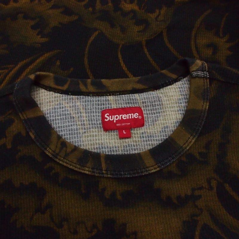 Supreme（シュプリーム） SUPREME 20SS Waves L/S Top 和柄 サーマル