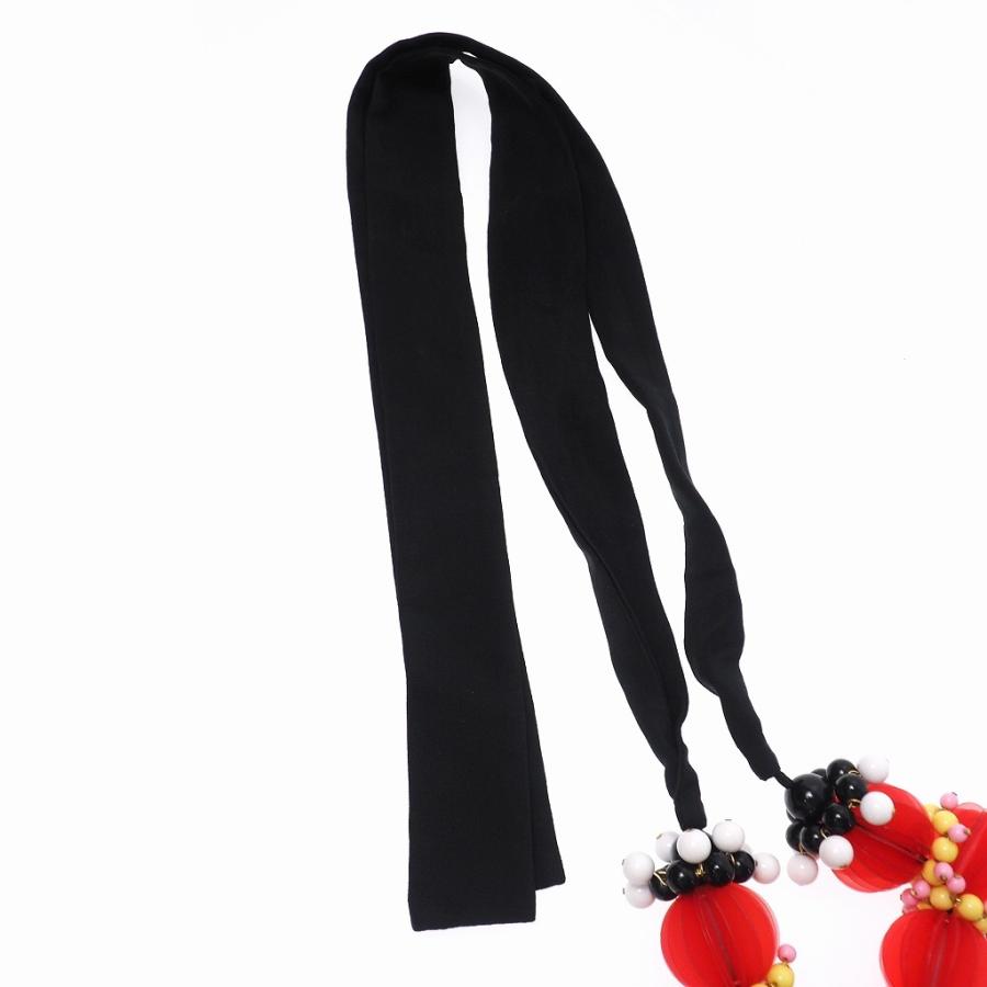 MARNI 中古 未使用品 マルニ 19SS リボン ネックレス UNI 赤
