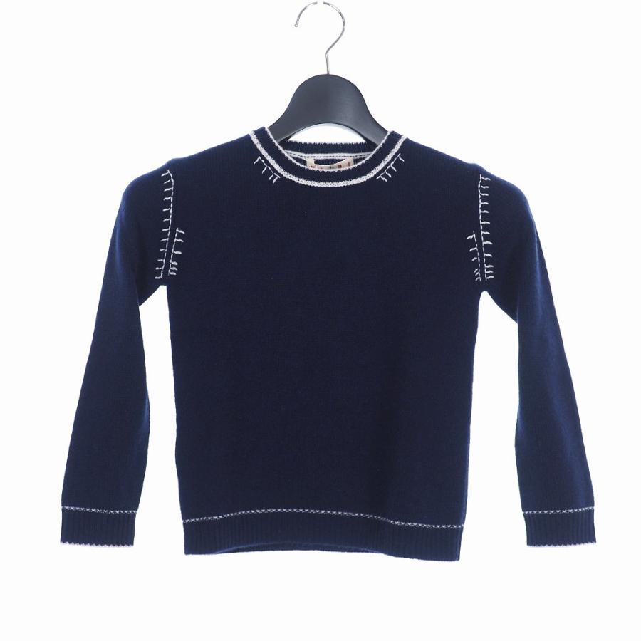MARNI 中古 未使用品 マルニ 19AW ウール ステッチ ニット MARNI 中古 未使用品 マルニ 19AW ウール ステッチ ニット