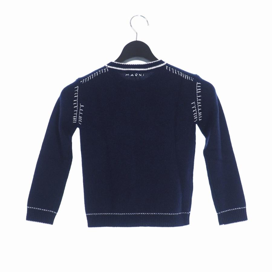 MARNI 中古 未使用品 マルニ 19AW ウール ステッチ ニット MARNI 中古 未使用品 マルニ 19AW ウール ステッチ ニット