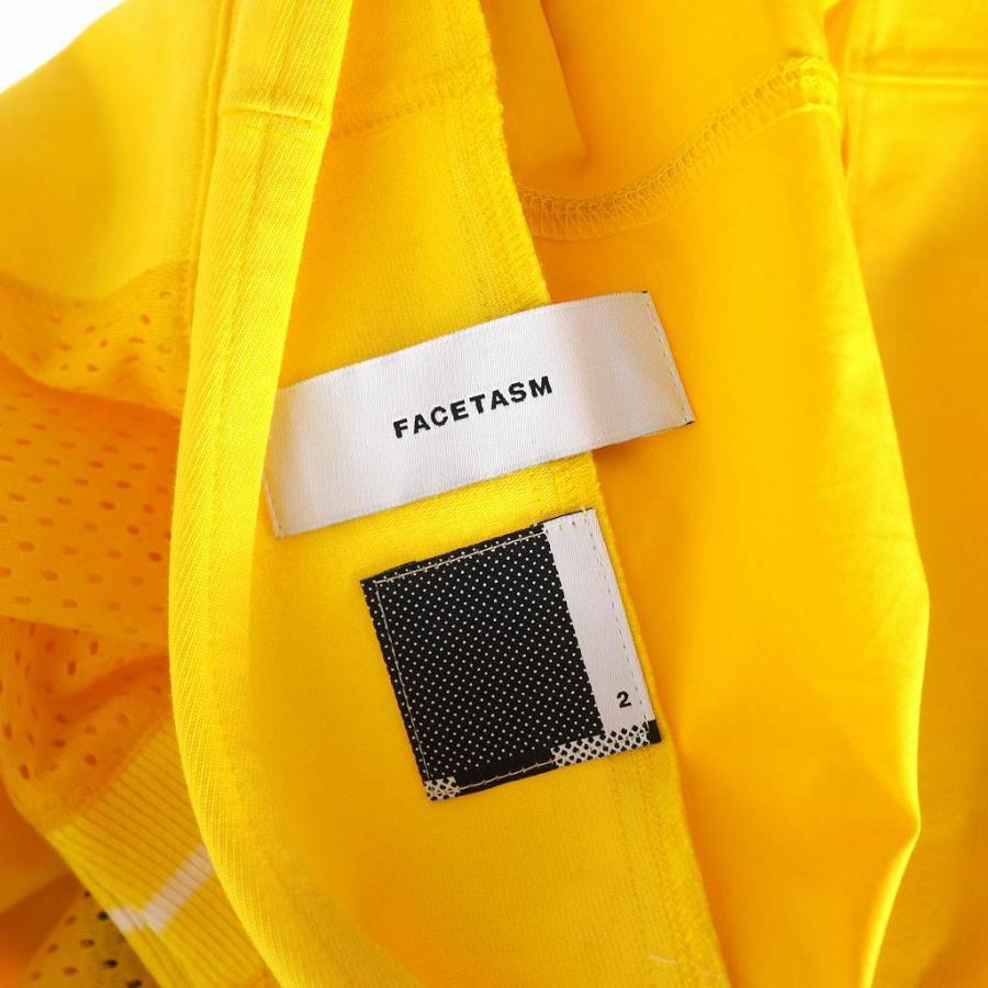 FACETASM 17SS SIZE M 希少 中古 未使用品 ファセッタズム FACETASM 17SS フットボール メッシュ T