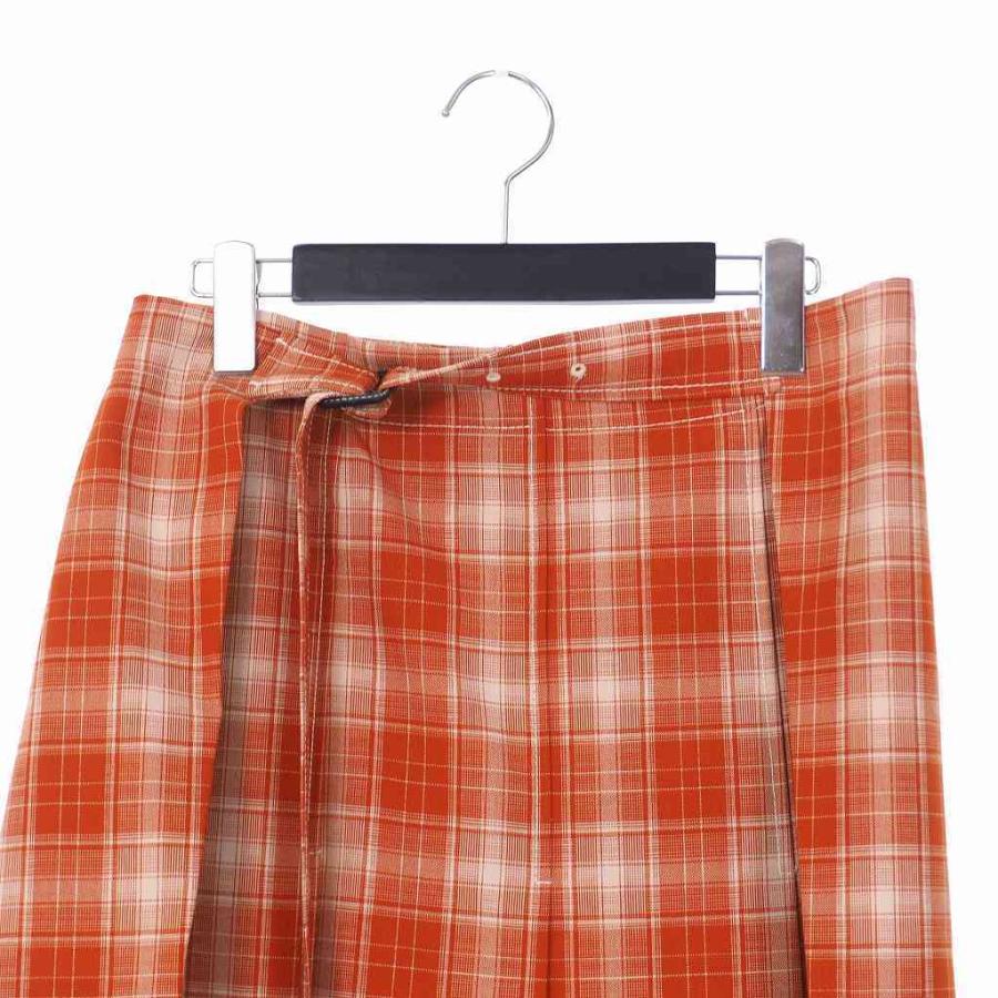 MARNI 中古 未使用品 マルニ 20SS チェック柄 プリーツ ベルト 