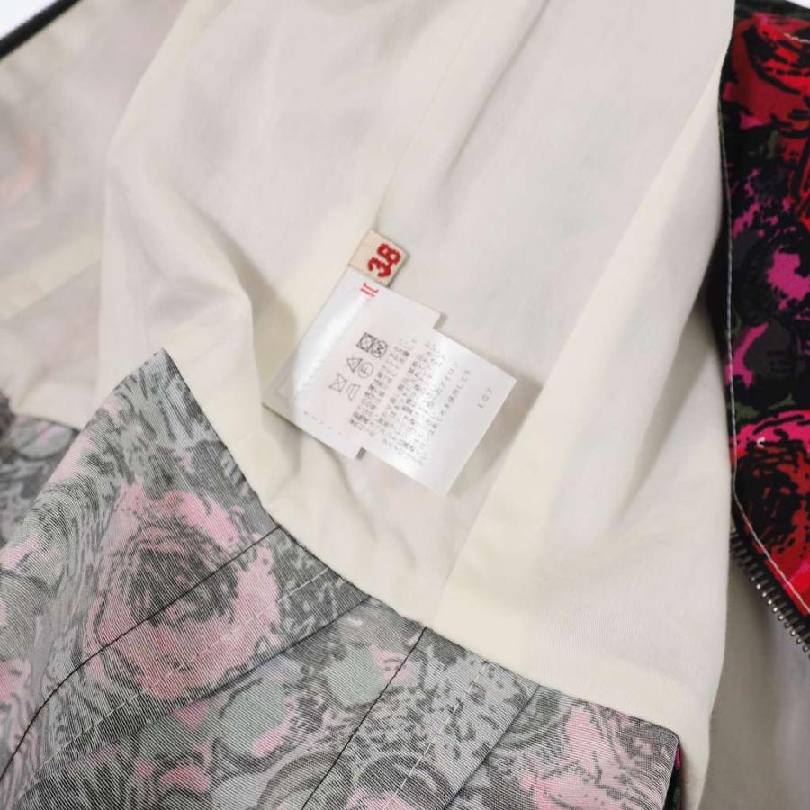 MARNI 未使用品 マルニ 20SS Vネック フローラル プリント ミディ 