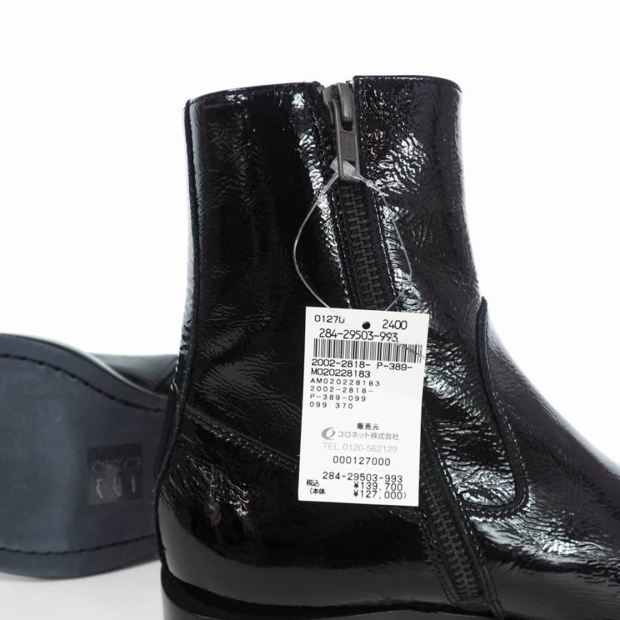 Ann demeulemeester スクエア　サイドジップ　ブーツ Ann demeulemeester スクエアサイドジップブーツ