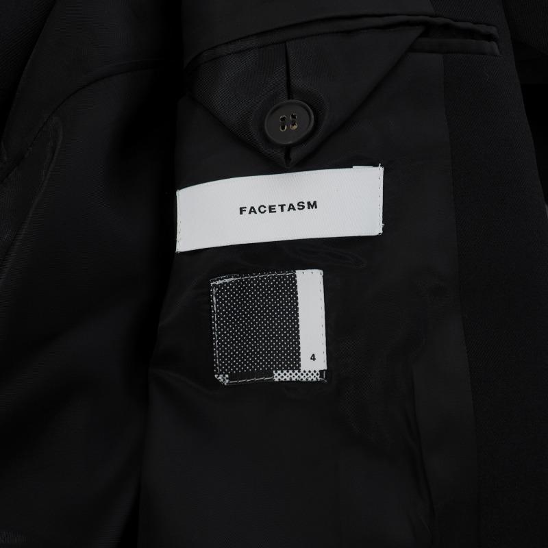 未使用品 ファセッタズム FACETASM 21SS BARCODE PRINT TUXEDO JACKET 