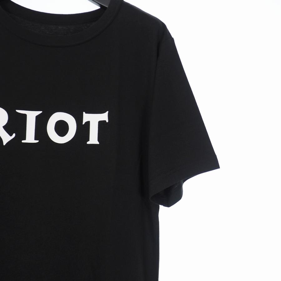 ライオット ファセッタズム RIOT FACETASM 21SS ロゴ プリント Tシャツ 
