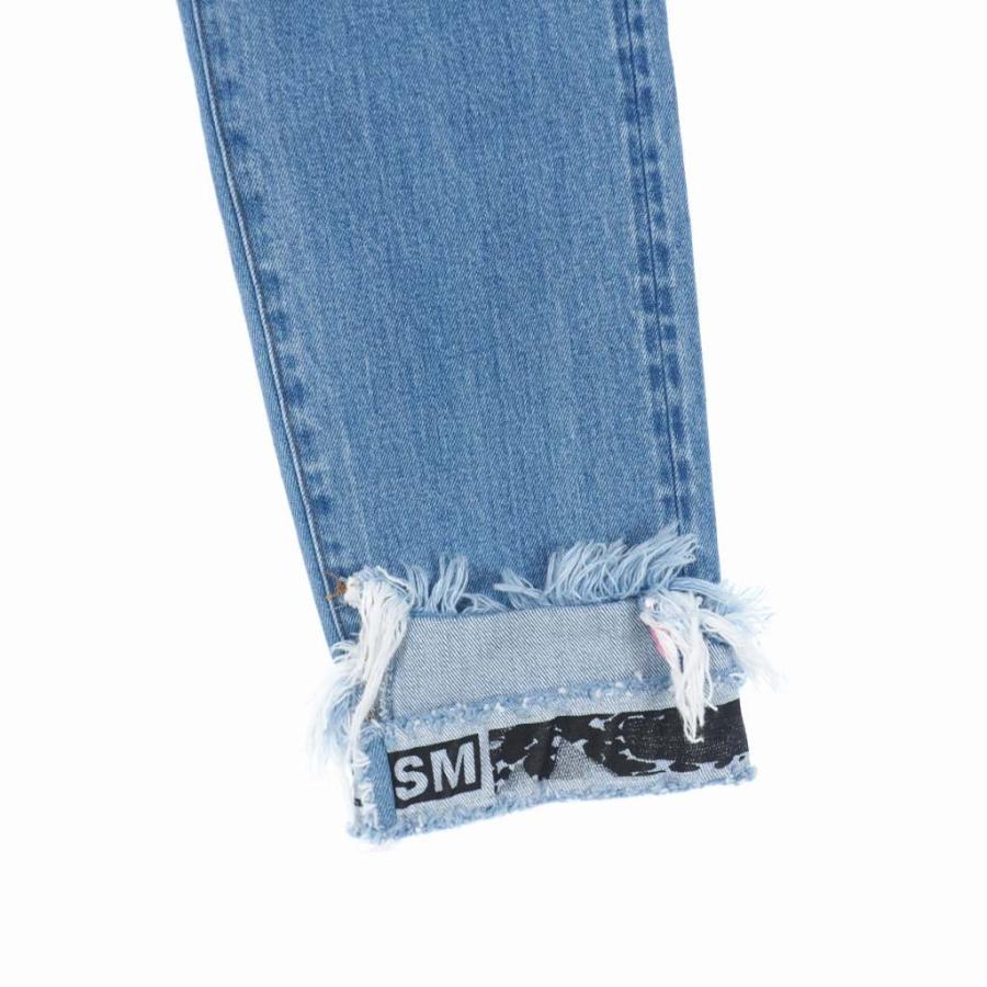 ファセッタズム FACETASM 21AW CROPPED PRINT DENIM PANTS クロップド 