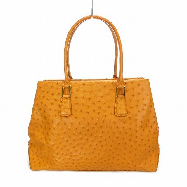 MORABITO 2WAYバッグオーストリッチ収納袋付き