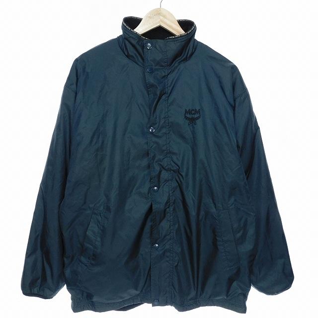 エムシーエム MCM リバーシブルジャケット ブルゾン フリース ナイロン  