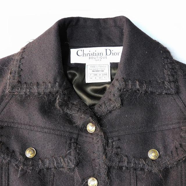 クリスチャンディオール　ウールジャケット　36 美品 Christian Dior（クリスチャン・ディオール） Christian Dior BOUTIQUE