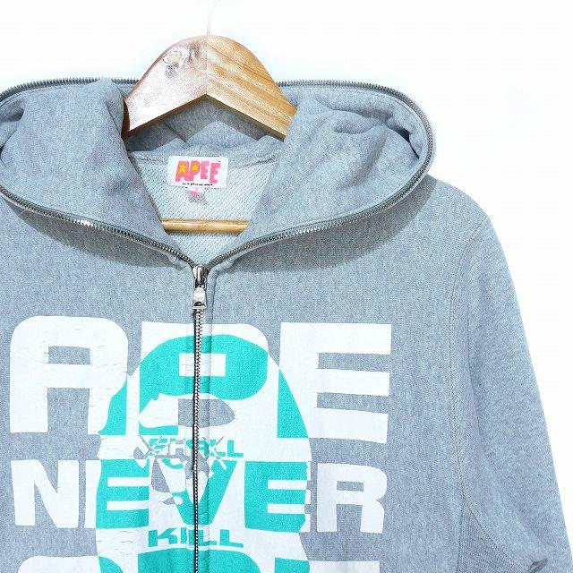 アベイシングエイプ A BATHING APE × KAWS スウェット パーカー 