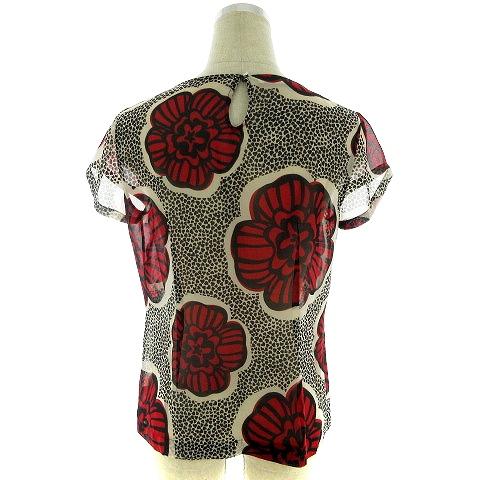モスキーノチープアンドシック MOSCHINO CHEAP AND CHIC 花柄ブラウス  