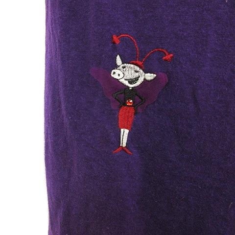 アルベロベロ olleborebla Tシャツ カットソー 半袖 チュニック丈
