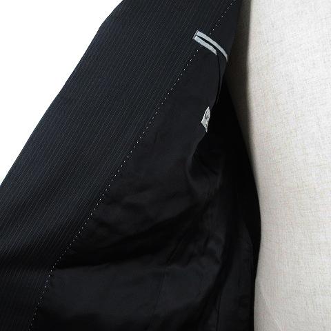 T*J様 Paul Smith ブラック3ピースストライプスーツ ポールスミスコレクション PAUL SMITH COLLECTION ピン