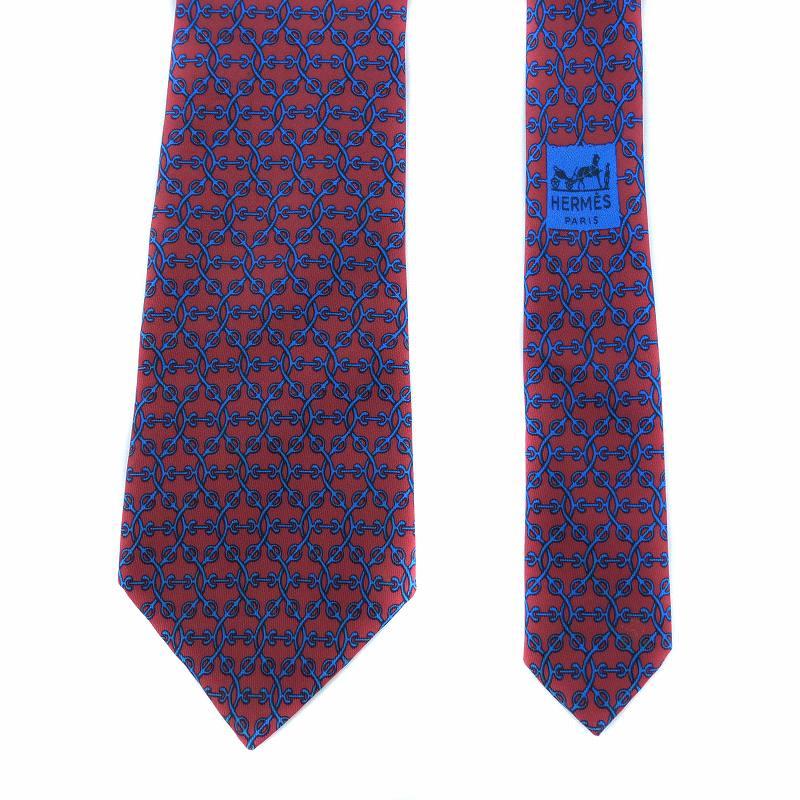 美品　エルメス　ネクタイ　青・緑・ピンク　マルチカラー 美品 エルメス ネクタイ 青・緑・ピンク マルチカラー Amazon