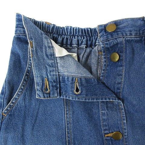 ブラウニースタンダード BROWNY STANDARD デニムスカート 台形 ミニ