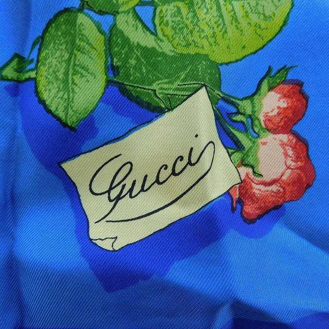 GUCCI グッチ スカーフ 40cm バンダナ ハンカチ ハンカチーフ GUCCI グッチ スカーフ 40cm バンダナ ハンカチ ハンカチーフ