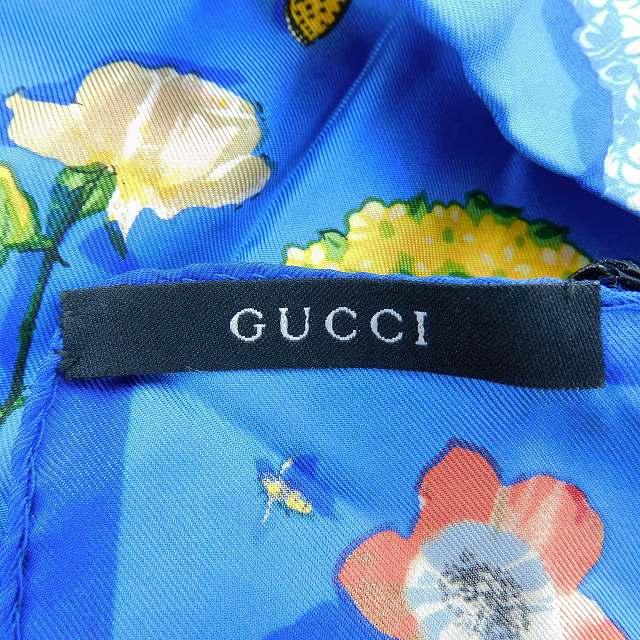 GUCCI グッチ スカーフ 40cm バンダナ ハンカチ ハンカチーフ GUCCI グッチ スカーフ 40cm バンダナ ハンカチ ハンカチーフ