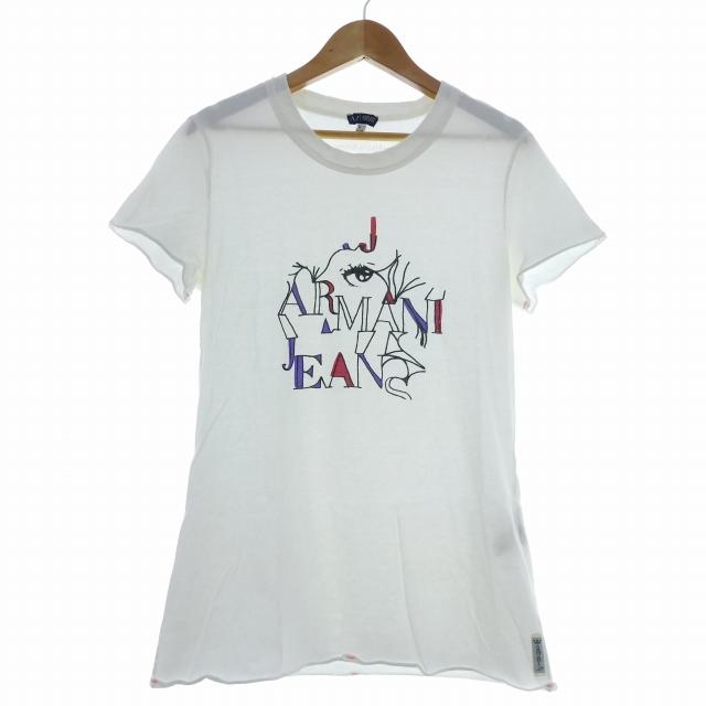 アルマーニ ジーンズ ARMANI JEANS Tシャツ カットソー 半袖 クルー 