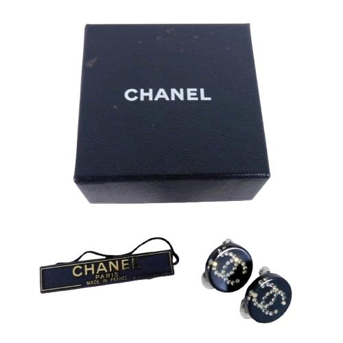 CHANEL（シャネル） CHANEL 03A イヤリング ココマーク ラインストーン 
