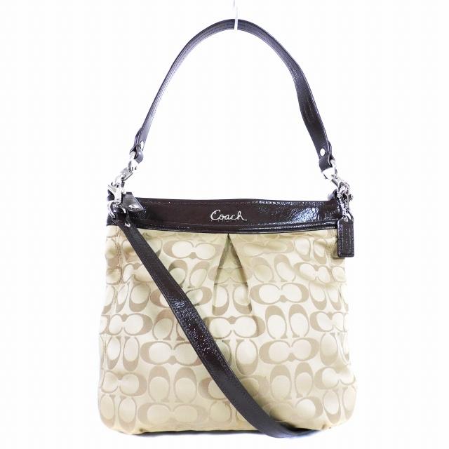 COACH（コーチ） シグネチャー ショルダーバッグ ハンド 2way