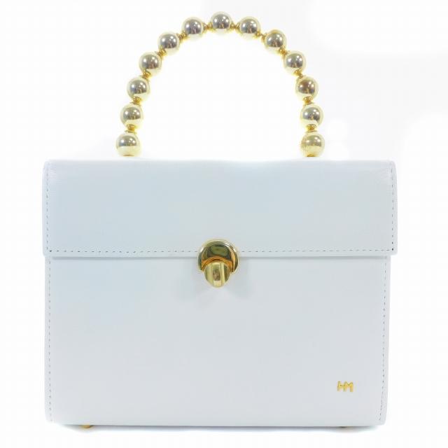 ハナエモリ HANAE MORI ハンドバッグ パーティーバッグ ミニ 箱型 