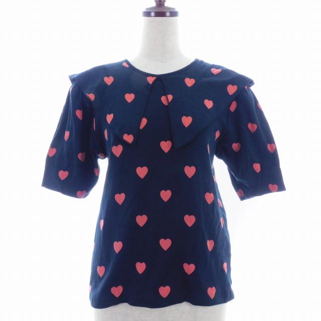 ハナエモリ HANAE MORI VIVID BOUTIQUE ブラウス カットソー 半袖 