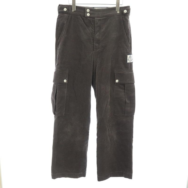 モンクレール MONCLER GAMME BLEU PANTALONE コーデュロイ カーパンツ ワッペン ロゴボタン 1 S 茶 ブラウン /KH メンズ :208-902207050075:ブランド古着販売のベクトル - 通販 - Yahoo!ショッピング モンクレール MONCLER GAMME BLEU PANTALONE コーデュロイ カーパンツ ワッペン ロゴボタン 1 S 茶 ブラウン /KH メンズ :208-902207050075:ブランド古着販売のベクトル - 通販 - Yahoo!ショッピング