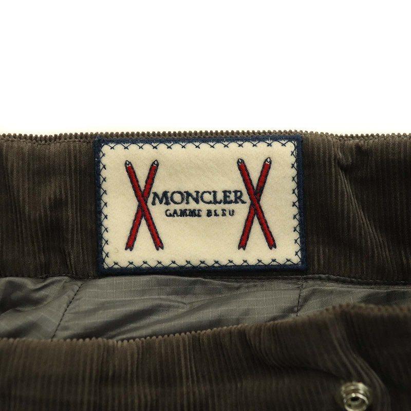 モンクレール MONCLER GAMME BLEU PANTALONE コーデュロイ カーパンツ モンクレール MONCLER GAMME BLEU PANTALONE コーデュロイ カーパンツ
