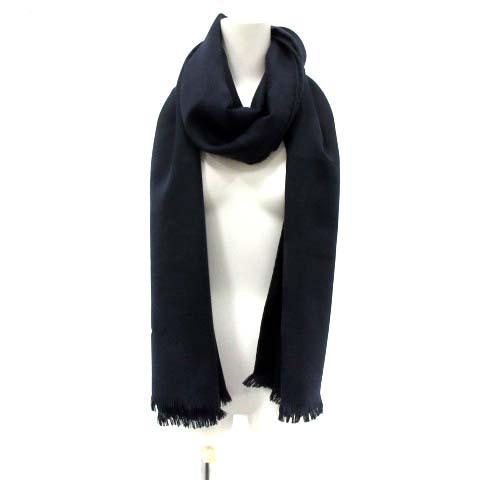 エルメス HERMES H柄 大判ショール ストール マフラー フリンジ  